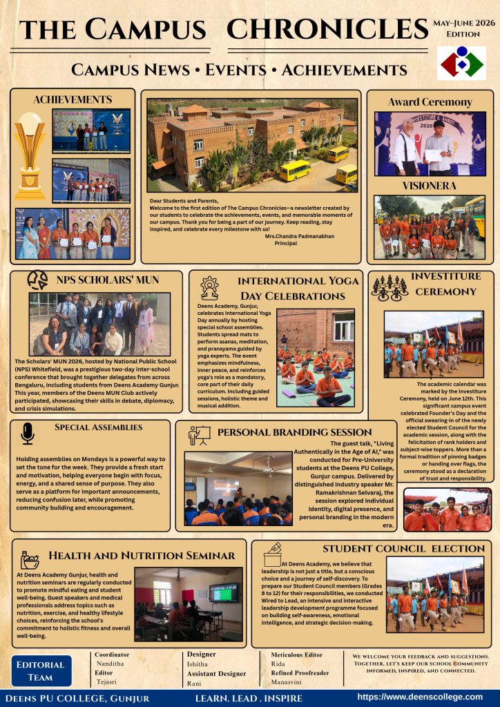The Campus Chronicles May–June 2026
